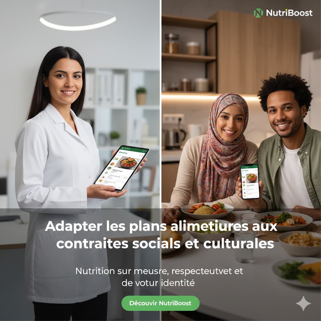 Adapter les plans alimentaires aux contraintes sociales et culturelles
