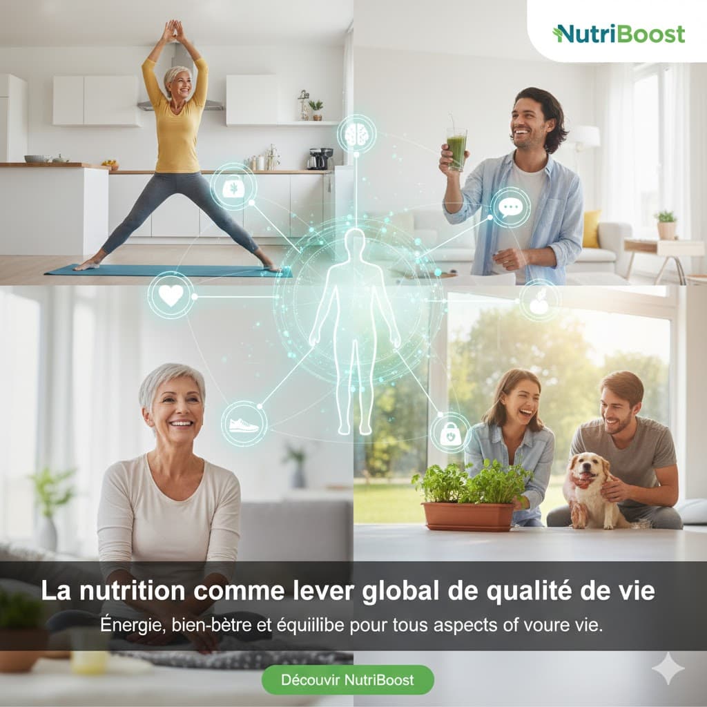 La nutrition comme levier global de qualité de vie